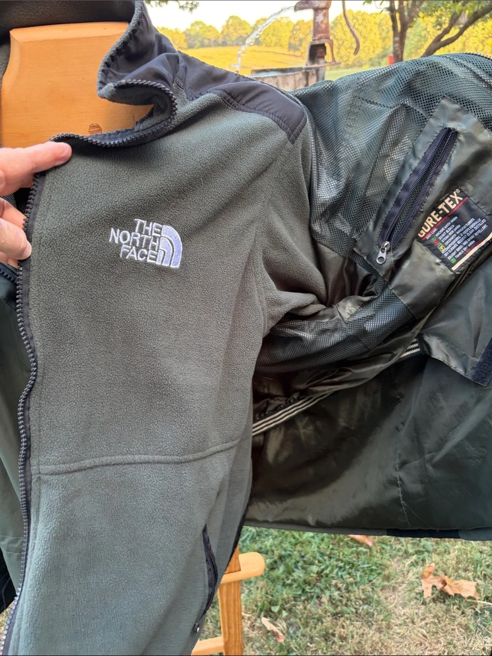 The North Face durable rain